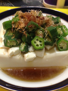 オクラ&クリームチーズ☆冷奴豆腐-レシピのメイン写真