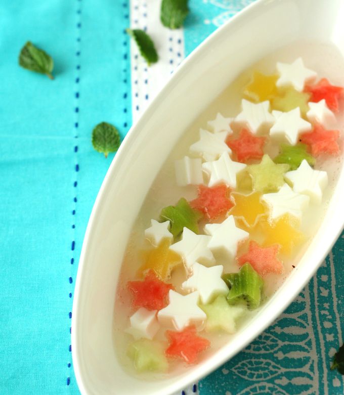 七夕にぴったり！星のフルーツポンチ by クレハ【クレラップ