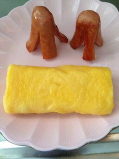 卵1つでふわふわ卵焼き♪-レシピのメイン写真