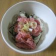 ごま油が決め手♪ネギトロ丼