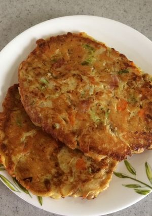 残り物でお好み焼き-レシピのメイン写真
