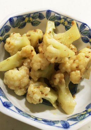 簡単カリフラワーの酢味噌あえ-レシピのメイン写真
