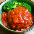 トマト煮込みハンバーグ
