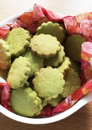 袋でモミモミ 簡単 抹茶クッキー-レシピのメイン写真