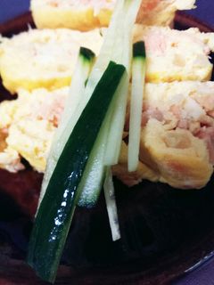 しゃけマヨネーズ卵焼き-レシピのメイン写真