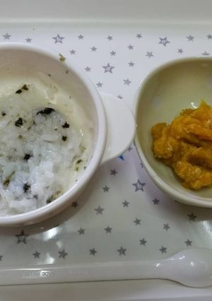 マグロのかぼちゃサラダ~離乳食後期~-レシピのメイン写真