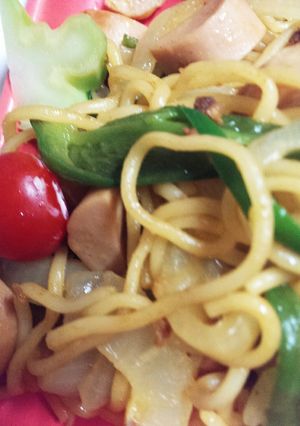 カレー焼きそば-レシピのメイン写真