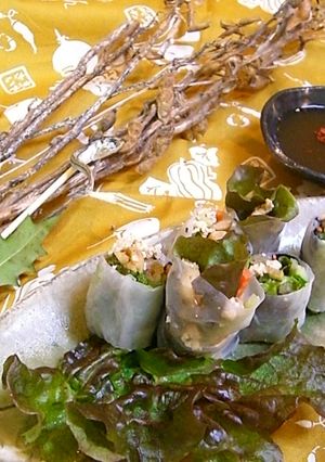 恵方巻き風生春巻き-レシピのメイン写真