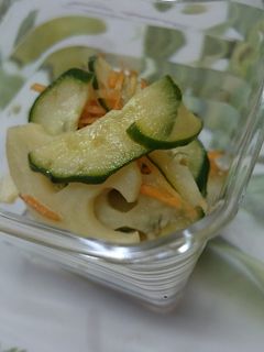 ☆副菜に☆蓮根の酢の物-レシピのメイン写真