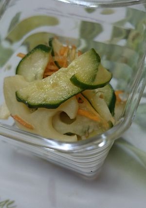 ☆副菜に☆蓮根の酢の物-レシピのメイン写真