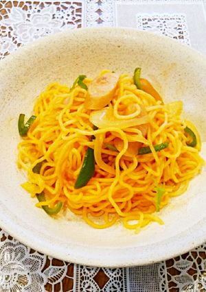 作り置きOK！焼きそば麺でナポリタン-レシピのメイン写真