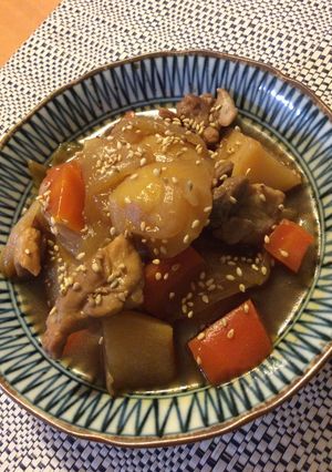 給食人気レシピ☆韓国風肉じゃが-レシピのメイン写真