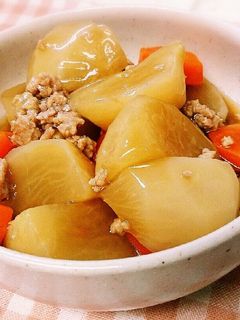 かぶのそぼろ煮-レシピのメイン写真