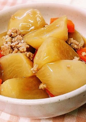 かぶのそぼろ煮-レシピのメイン写真