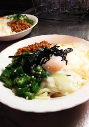 ネバネバうどん-レシピのメイン写真