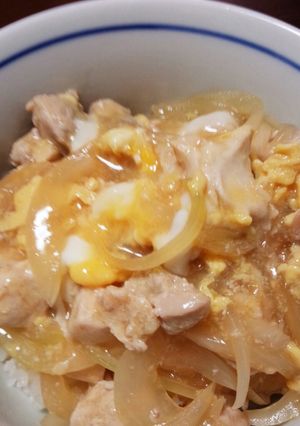 お肉柔らか胸肉の親子丼-レシピのメイン写真
