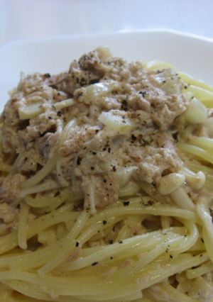 めちゃめちゃ簡単ツナパスタ-レシピのメイン写真