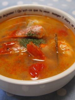 超簡単~!タイ料理♡トムヤムクン風スープ-レシピのメイン写真