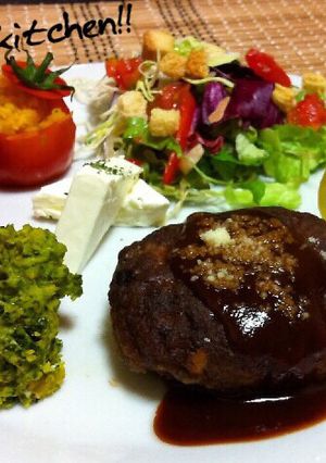 大好きなハンバーグ-レシピのメイン写真