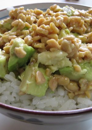 あぼ納豆ごはん-レシピのメイン写真