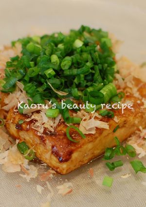 ヘルシーでお腹満腹☆和風豆腐ステーキ-レシピのメイン写真