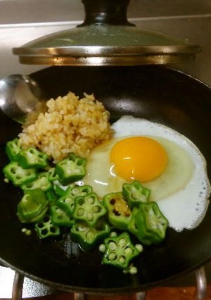 最速のオクラ丼-レシピのメイン写真