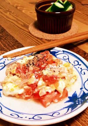 水切りヨーグルト♪カレーシーチキンサラダ-レシピのメイン写真