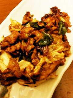 簡単!。豚こまの回鍋肉-レシピのメイン写真