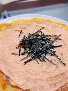 フワフワ♩明太マヨで食べる山芋鉄板-レシピのメイン写真