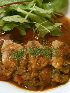 簡単 豚ヒレ肉の ソテー! トマトソース-レシピのメイン写真
