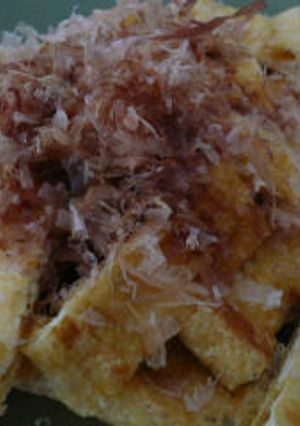 焼くだけのカリカリ油あげ！-レシピのメイン写真