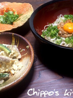 ネギまみれなぶっかけスタミナ蕎麦-レシピのメイン写真