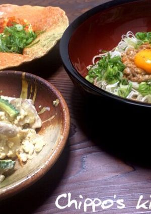 ネギまみれなぶっかけスタミナ蕎麦-レシピのメイン写真