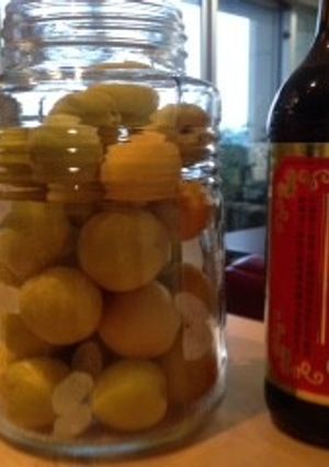 紹興酒で梅酒-レシピのメイン写真