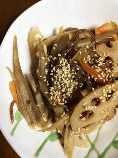 しっかり味のきんぴらごぼう-レシピのメイン写真