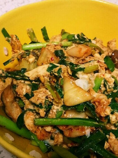 豆腐でかさましキムチ丼-レシピのメイン写真
