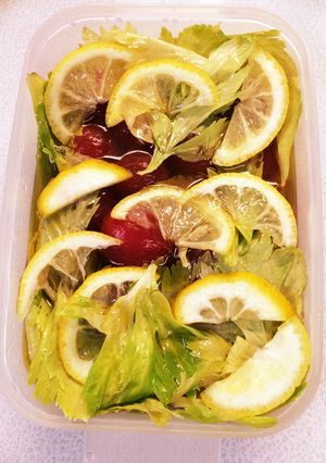 香菜とトマトのはちみつレモンマリネ-レシピのメイン写真