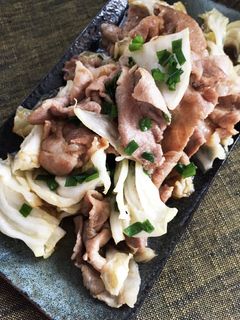 豚肉とキャベツの甘辛照り焼き炒め-レシピのメイン写真