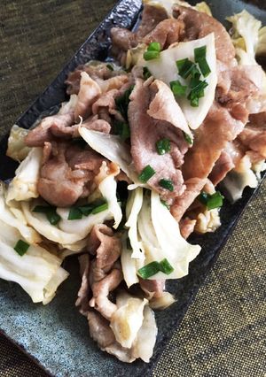 豚肉とキャベツの甘辛照り焼き炒め-レシピのメイン写真
