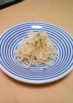 たらこスパ風炒りしらたき-レシピのメイン写真