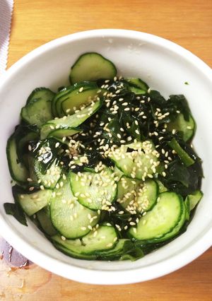 簡単 きゅうりとわかめの酢の物-レシピのメイン写真