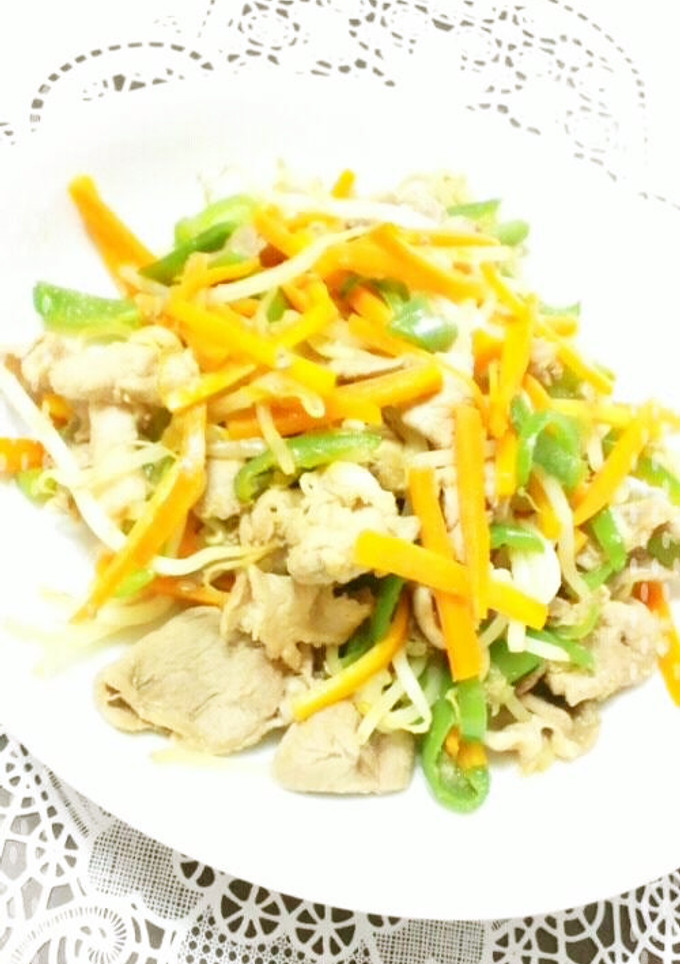 豚肉と野菜のしょうが炒め-レシピのメイン写真