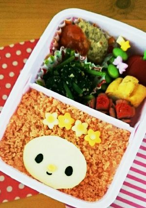 簡単キャラ弁つめこみマイメロ-レシピのメイン写真
