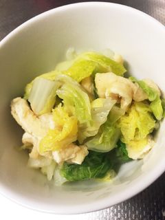 ☆簡単・節約☆ 白菜とあげ煮-レシピのメイン写真