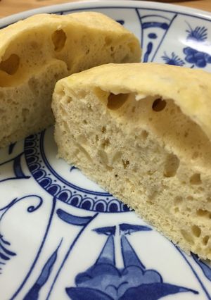 離乳食 油・砂糖無し バナナ蒸しパン☆-レシピのメイン写真