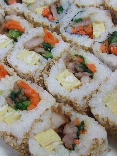 ☆韓国風巻き寿司☆-レシピのメイン写真