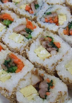 ☆韓国風巻き寿司☆-レシピのメイン写真
