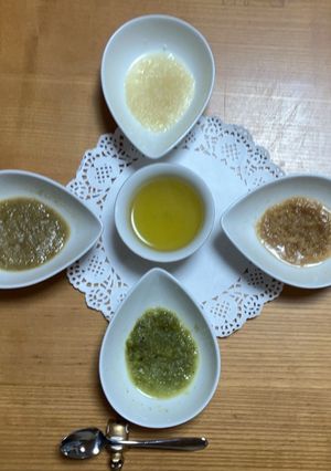 甘麹で断捨離道明寺　蓬・抹茶・珈琲・果汁-レシピのメイン写真