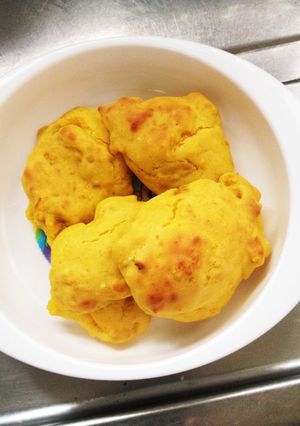 朝ご飯やおやつに カボチャのスコーン-レシピのメイン写真