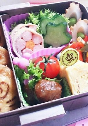 星のきゅうりのお弁当！-レシピのメイン写真